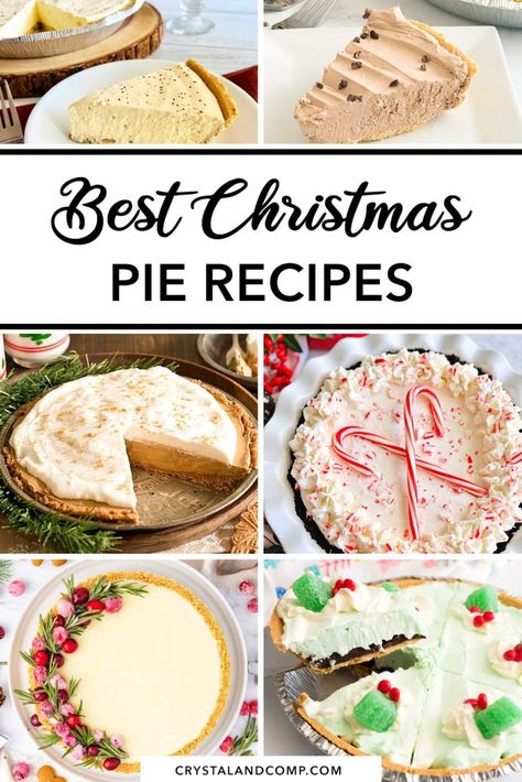 best christmas pie recipes Christmas Pie Savoury, Christmas Pie Recipes Savory, White Christmas Pie Recipes, Christmas Pies With Graham Cracker Crust, Blender Pie Recipes, Sheet Pies Dessert Recipes, Pies To Make For Christmas, Gingerbread Pie Recipes, Light Pie Recipes