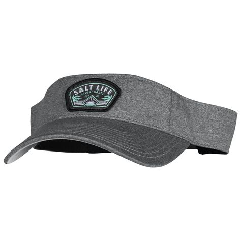 PRICES MAY VARY. Low profile lifestyle fit visor Precurved bill Velcro backstrap Front woven patch with merrow edge Rear woven label Salt Life, Woven Label, Woven Labels, Low Profile, Caps Hats, Accessories Hats, Fashion Branding, Salt, Mens Accessories