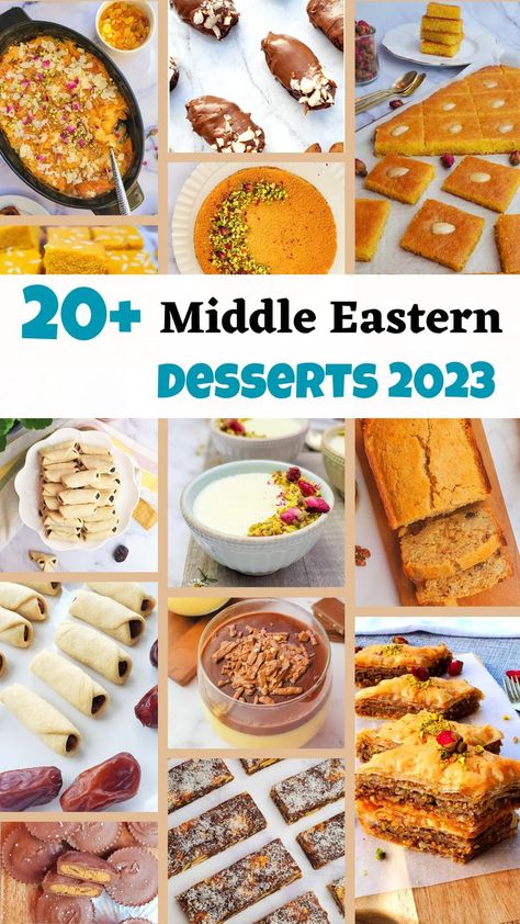 Arabic Dessert Recipes, Lebanese Desserts Recipes, East Dessert Recipes, Middle Eastern Recipes Arabic Food, East Dessert, Ramadan Sweets, Middle Eastern Sweets, Ramadan Desserts, Lebanese Desserts