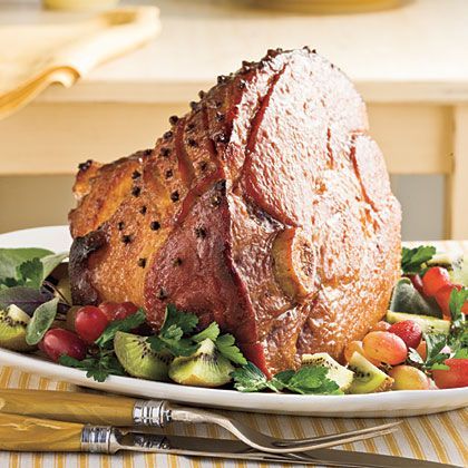 Honey-Bourbon Glazed Ham | Learn how to make Honey-Bourbon Glazed Ham. MyRecipes has 70,000+ tested recipes and videos to help you be a better cook Store Bought Ham Recipe, Precooked Ham In Oven, Easter Ham, Ham Glaze Recipe, Honey Glazed Ham, Bourbon Glaze, Easter 2024, Glazed Ham, Favorite Dinner