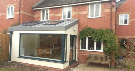 Small Extension Ideas Rear, Small Rear Extension Ideas, Lean To Conservatory Ideas, Small Extension Ideas, Orangery Extension Kitchen, House Extension Ideas, Rear Extension Ideas, Single Storey Rear Extension, Attic Conversions