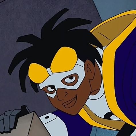 Virgil Hawkins, Old Cartoon Characters, Static Shock, Super Shock, Dc Icons, Black Cartoon Characters, Black Anime Characters, Black Cartoon, Old Cartoons