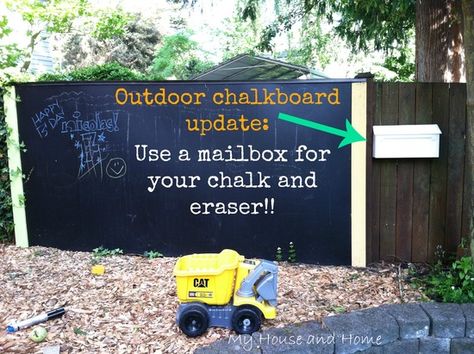 Backyard Wall Ideas, Backyard Wall, Outdoor Chalkboard, Outdoor Play Space, Outdoor Play Spaces, Outdoor Play Areas, Kids Outdoor Play, Outdoor Play Area, Outdoor Classroom