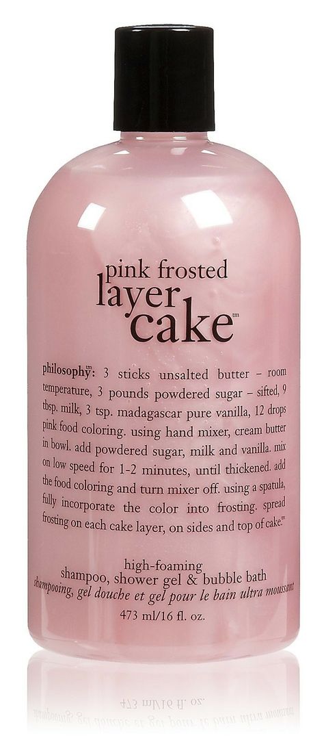 Philosophy Shower Gel, Philosophy Products, Pound Cake With Strawberries, Pink Food Coloring, Bath Stuff, Shower Skin Care, Pink Foods, Bath And Body Care, Gifts For Coffee Lovers