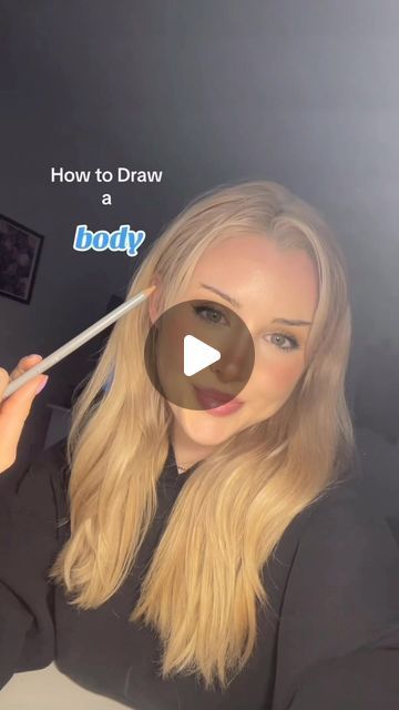 KASTALEIA on Instagram: "How to draw a body ✨ #howtodraw #arttutorial #howtodrawpeople #artreels #drawingtutorial" Bodys Drawings Sketches, How To Draw Women Bodies, How To Draw A Body In Different Poses, Drawing Panel Ideas, Body Drawings Sketches Woman, Aesthetic Things To Trace, Cute People Sketches, Cute Mom Drawings, How To Draw Female Bodies Step By Step