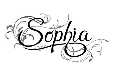 Sofia Name, Aviation Tattoo, Daughters Name Tattoo, Sophia Name, Sarah Tattoo, Best Girl Names, Rose Drawing Tattoo, Chinese Tattoo, Tattoo Lettering Fonts