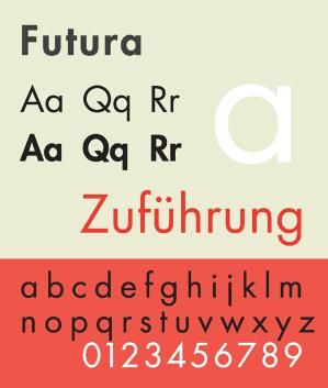 Art Deco Font - Futura, 1926 Bauhaus Font, Art Deco Font, Poster Fonts, Sans Serif Typeface, Popular Fonts, The Font, Bauhaus Design, Design Movements, Typeface Design