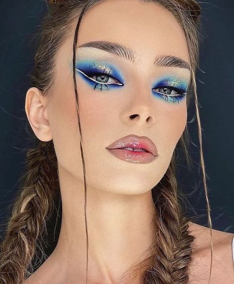 Glam Rock Makeup, Rock Makeup, Summer Makeup Looks, Halloween Makeup Inspiration, Unique Makeup, The Best Makeup, Spring Makeup, Kiss Makeup, 2024 Trends