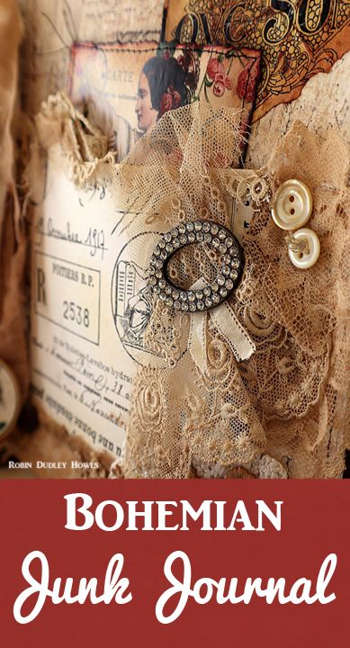 Bohemian Junk Journal, Boho Junk Journal Ideas, Junk Journal Covers Ideas, Boho Journal Ideas, Bohemian Journal, Boho Things, Junk Journal Covers, Antique Ideas, Graphic Fairy