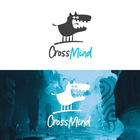 logo Design for CrossMind Animation Studio Logo design contest design#logo#contest#xmbron Animation Studio Logo Ideas, Animation Studio Logo, Ma Logo, Studio Logo Design, Personal Logo Design, Logo Styles, Design Studio Logo, Logo Presentation, Game Logo Design