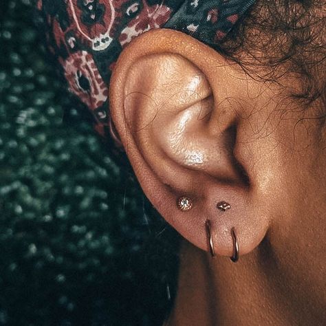 Constellation Piercing, Piercing Ideas For Women, Constellation Piercings, Multiple Piercings, Piercing Ideas, Ear Piercing, Body Mods, Top 50, Designer Earrings