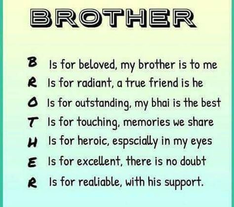 Visit the post for more. Brothers Day Quotes From Sister, Bro Sis Love Quotes, Quotes About Brothers And Sisters Bond, Quote On Brother Sister Bond, Younger Brother Quotes, Sister Relationship Quotes, Sister Protecting Brother Quotes, Birthday Quotes For Brother, Brother Sister Quotes Funny