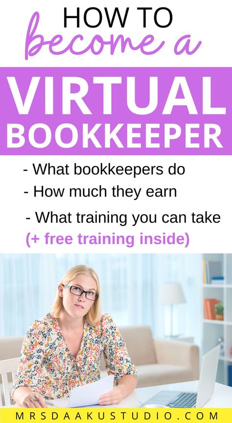 Become A Bookkeeper, How To Become A Bookkeeper, Learn Bookkeeping, Bookkeeping Course, Bookkeeping Tips, Book Keeping, Online Bookkeeping, Accounting Student, Small Business Bookkeeping