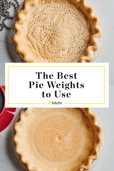 We Tried 5 Different Types of Pie Weights — And Your Pie Crust Will Never Slump Again Blind Baking Pie Crust Without Weights, Diy Pie Crust, Different Types Of Pie, Blind Bake Pie Crust, Pie Weights, Diy Pie, Sugar Pie Crust, French Appetizers, Baking Weights