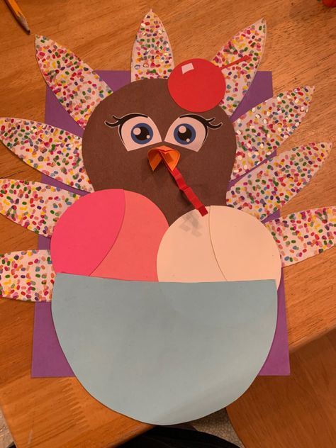 Best Disguise A Turkey Project, Ice Cream Turkey Disguise, Hide My Turkey Project, Disguise A Turkey Project Cupcake, Disguise A Turkey Ice Cream Cone, Disguise A Turkey Taylor Swift, Disguise A Turkey Craft, Hide Tom The Turkey Ideas, Girl Turkey Disguise Project