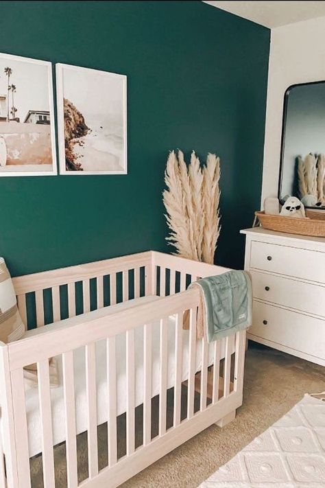 Are you looking for some new nursery decor ideas to bring into the baby's room? We are sharing some stunning nursery decor ideas that's sure to elevate the nursery. Teal Nursery, Nursery Decor Green, Nursery Decor Ideas, Baby Room Ideas, Nursery Style, Girl Nursery Room, Nursery Room Design, Baby Room Inspiration, Baby Boy Room Nursery