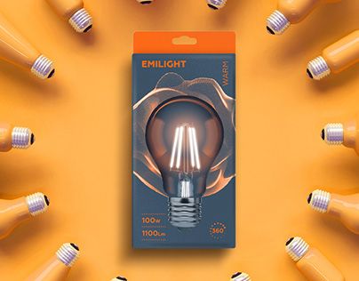 Light Bulb Packaging Design, Lightbulb Packaging, Bulb Packaging, Led Bulb Packaging, Electronics Illustration, Electronics Poster, Electronic Packaging, Graphic Design Packaging, Packing Design