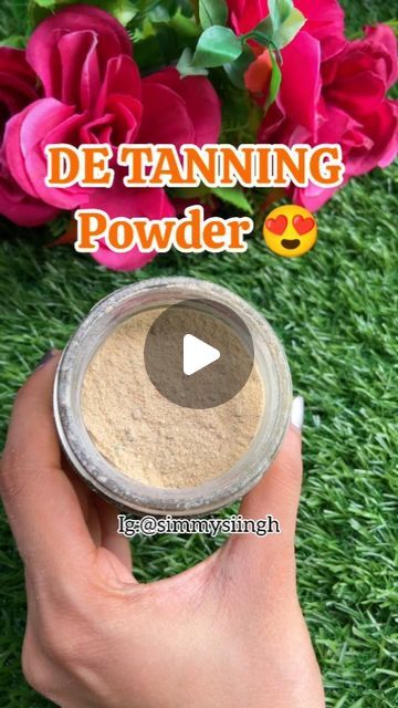 Simmy Singh | Content Creator ✨ on Instagram: "DE TANNING POWDER ✨ For sun ☀️ tan removal ✨  Ingredients used :  Masoor dal and rice flour  2 tsp gram flour (besan) 2 tsp coffee powder  2 tsp Multani mitti  1 tsp turmeric powder 🤏   Benefits : ✨ Removes sun tan easily😍 ✨ Skin becomes bright and glowing🥰  #skincare #detanpowder #tanremoval #naturalingredients #naturalremedies #reelkarofeelkaro #reelsinstagram #instadaily #explorepage✨ #simmysiingh" Multani Mitti Benefits For Skin, Skin Tanning Removal, Rice Powder For Skin, Cinnamon Powder Benefits, Tan Removal Home Remedies, Turmeric Powder Benefits, Remove Tan From Face, Face Pack At Home, Multani Mitti Face Pack