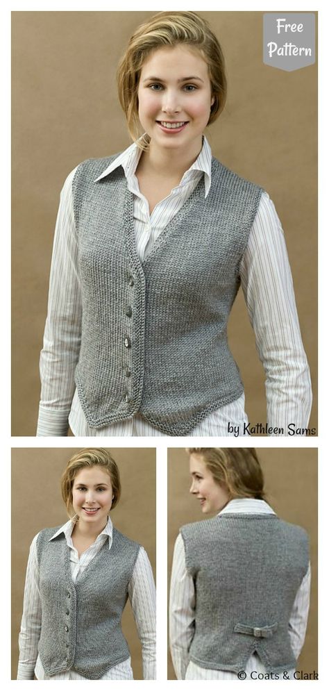 Stylish Vest Free Knitting Pattern #freeknittingpattern #knittingpattern #vestfreepattern #topperfreepattern Knit Outfit Summer, Diy Crochet Vest, Knitted Vest Patterns Free For Women, Knit Vest Pattern Women, Baby Cardigan Crochet, Crochet A Vest, Crochet Vest Pattern Free, Baby Cardigan Pattern Crochet, Knit Vest Pattern Free