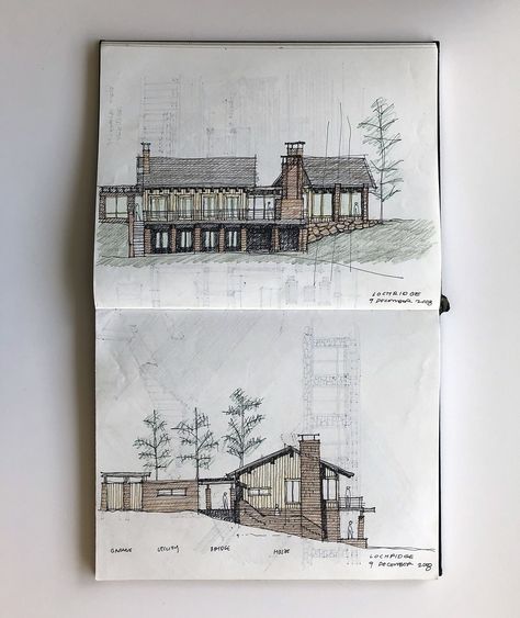 Architectural Working Drawings, Happy Birthday Architect, Architect Drawing Sketching, Archeticture Sketch Buildings, Sketch Like An Architect, Architecture Rough Sketch, Architect Portfolio Design, Architect Sketchbook, Architecture Journal