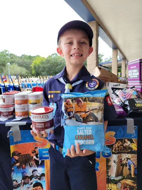 It's About More Than Popcorn - Rush & Ramble Popcorn Sales Ideas, Cub Scout Popcorn, Sales Ideas, Salted Caramel Popcorn, Pinewood Derby, Cub Scout, Eagle Scout, Caramel Popcorn, White Cheddar