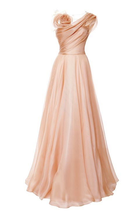 Click product to zoom Marchesa Fashion, Pink Evening Gowns, Marchesa Dress, Prom 2015, Silk Evening Gown, Silk Evening Dress, Pink Ball Gown, Debutante Ball, Pink Long Dress