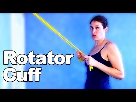 Rotator cuff pain can be a result of a strain, overuse of the muscle region, or a tear in the tendon. Therapeutic exercises can help relieve the pain. Rotator Cuff Stretches, Shoulder Strengthening, Therapeutic Exercises, Rotator Cuff Pain, Shoulder Rehab Exercises, Rotator Cuff Exercises, Rotator Cuff Surgery, Shoulder Pain Exercises, Shoulder Rehab