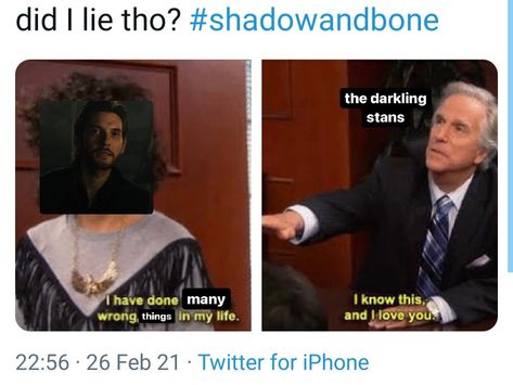 Shadow And Bone Alina And The Darkling, Alina X The Darkling, Shadow And Bone Memes Hilarious, Shadow And Bone Oc, Grishaverse Darkling, Shadow And Bone Funny, Shadow And Bone Nikolai, Shadow And Bone The Darkling, Shadow And Bone Tv Show