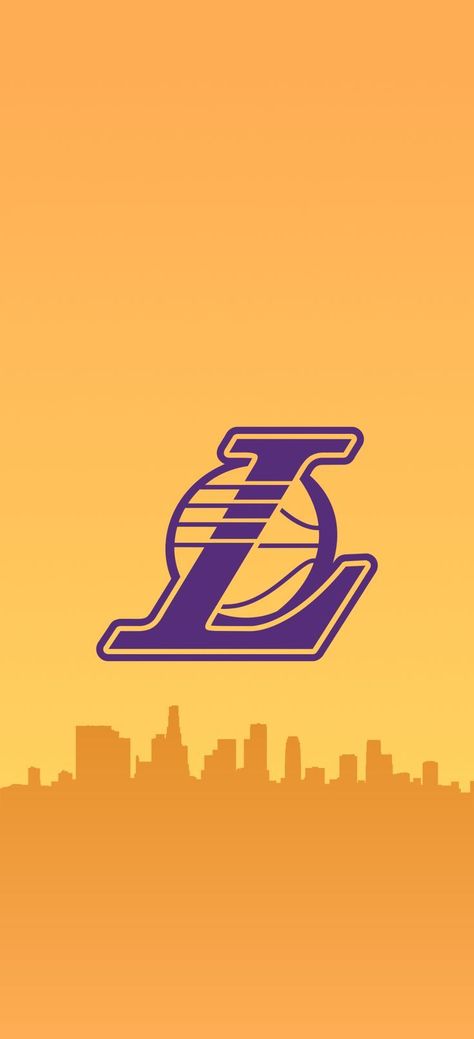 Los Angeles Lakers background featuring the iconic purple and gold colors of the team with the Lakers logo. Perfect for any Lakers fan or basketball e... Lakers Background, Lakers Wallpaper, Miami Basketball, Los Angeles Lakers Logo, Boston Basketball, Lakers Logo, Bryant Lakers, Nba Wallpapers, Basketball Wallpaper