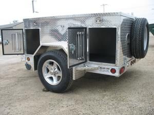 Dog Box For Truck, Enclosed Car Trailer, Aluminum Truck Beds, Cattle Trailers, Livestock Trailers, Dog Pens, Dog Trailer, Truck Beds, Aluminum Trailer