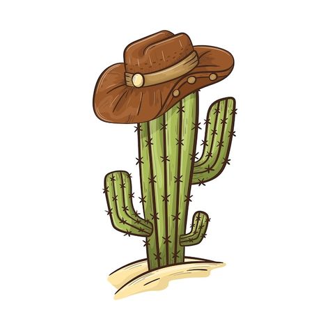 Wild West Drawing, Wild West Illustration, Western Cartoon, Western Illustration, Cowboy Illustration, Cactus In The Desert, Wild West Art, 4k Gaming Wallpaper, Cactus Vector