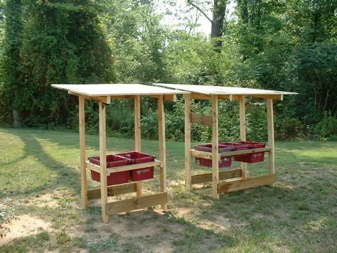 Building a trough feeder... - Georgia Outdoor News Forum Deer Feeder Plans, Deer Feeder Diy, Cow Brush, Deer Hunting Accessories, Cattle Feeder, Deer Feed, Deer Food, Feed Trough, Deer Feeders