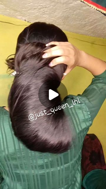 Big Bun Hair Indian, Indian Long Hair Braid, Big Bun Hair, Easy Bun, Long Silky Hair, Big Bun, Really Long Hair, Hair Braid, Bun Hairstyles For Long Hair