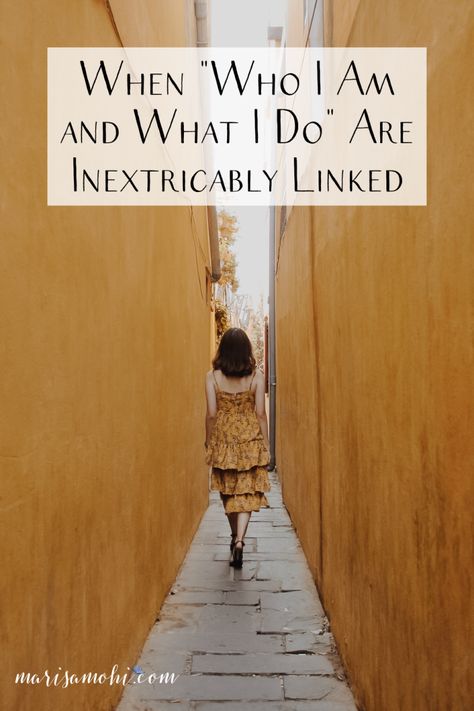 You don't always have to introduce yourself by sharing what you do for a living. But for me, who I am and what I do are inextricably linked. Here's why. #personaldevelopment #thewritelife #artistlife How To Introduce Yourself Creatively, Introduce Yourself Creative, Introducing Yourself, Living Intentionally, Online Business Strategy, Introduce Yourself, Time Management Strategies, Planner Tips, Mindfulness Activities