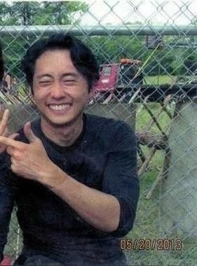 The Walking Dead Matching PFP Twd Cast Funny, Twd Faceclaims, Twd Icon, Twd Pfp, Glenn And Maggie, Glenn The Walking Dead, The Walking Dead Cast, Steven Yuen, Glenn Y Maggie