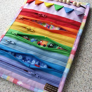 MagicRabbitToy | Pinkoi | Designer Brands Travel Toys For Toddlers, Quiet Book Templates, Diy Quiet Books, Baby Quiet Book, Fidget Blankets, Fidget Quilt, Quiet Book Patterns, Sensory Book, Felt Books