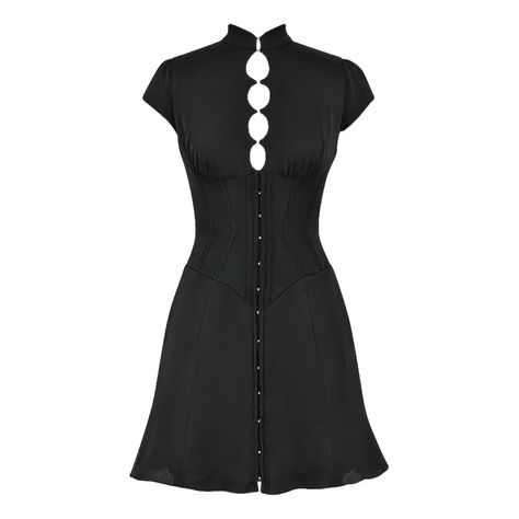 Mini dress House of CB Black size L International in Synthetic - 39164636 Corset Mini Dress, Dolce E Gabbana, House Of Cb, Pretty Dresses, Aesthetic Clothes, Pretty Outfits, Fashion Inspo Outfits, Dress To Impress, Bodice