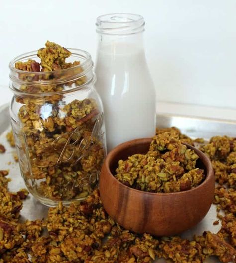 Ginger Granola, Histamine Diet, Low Histamine Diet, Low Histamine, Paleo Baking, Coffee Cart, Granola Recipe, Fall Spices, Vegetarian Paleo