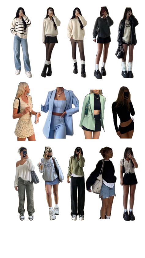 Outfit Collages Aesthetic, What A Girl Wants Movie Outfits, Cute Movie Outfits, Satin Button Up Outfit, Iconic 90s Outfits Women, Iconic 90s Outfits, Job Clothes, Chic Clothing Style, Causal Outfits