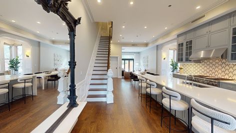 Matterport New York Townhouse, Matterport Nyc, Matterport New York, Ny Townhouse, Rare Aesthetics, New York Mansion, 3d House Tours, My Matterport, New York Townhouse