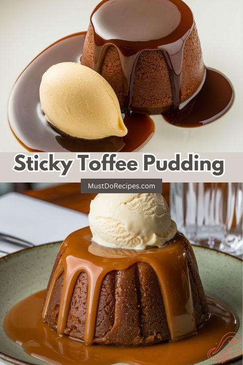 Gordon Ramsay’s Sticky Toffee Pudding Recipe Individual Sticky Toffee Pudding, Sticky Toffee Sauce, Pudding Sauce, Sticky Toffee Pudding Recipe, Toffee Recipe, Toffee Sauce, Toffee Pudding, Sticky Toffee Pudding, Sticky Toffee