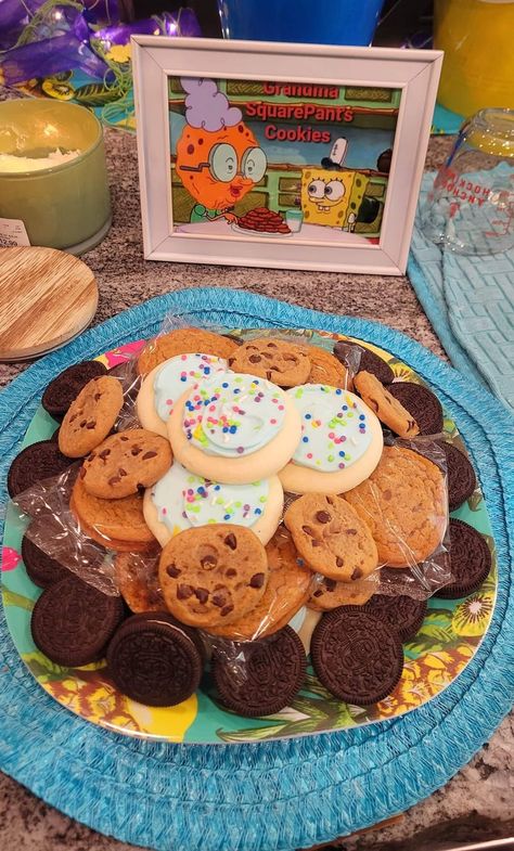 Spongebob Party Decorations, Best Birthday Cake Designs, Spongebob Party Ideas, Spongebob Birthday Party Decorations, 25th Birthday Ideas, Spongebob Theme, 25th Birthday Party, Spongebob Cake, 25th Birthday Cakes