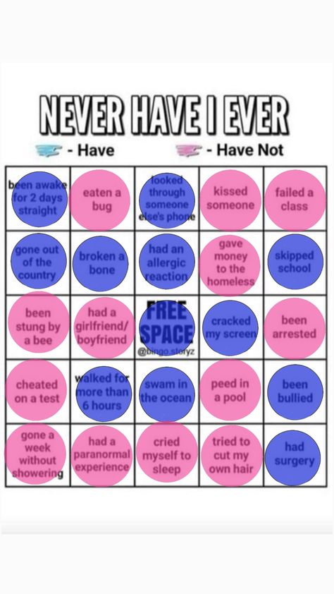 NEVER HAVE I EVER!! 😮 Never Have I Ever Questions Teenagers, Never Have I Ever Questions, Birthday Inspo, Never Have I Ever, Really Deep Quotes, 14th Birthday, Deep Quotes, Getting To Know You, Bingo