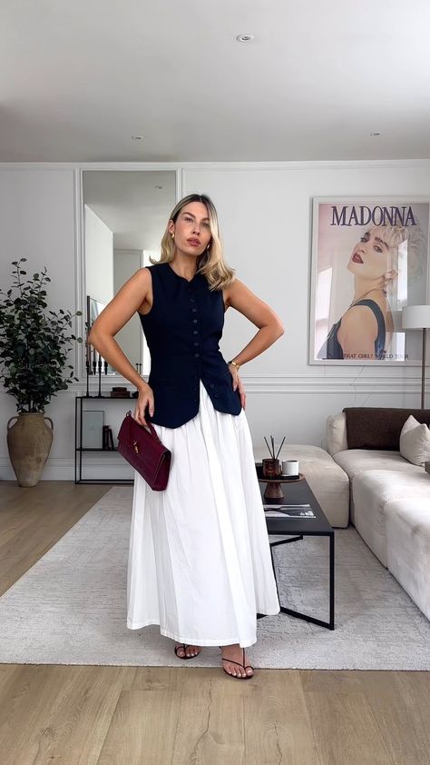 Georgina Lennon (@georginalennon1) • Fotos e vídeos do Instagram Georgina Lennon, Recreate Outfits, Brittany Bathgate, Get Ready With Me, White Skirt, Summer Fashion Outfits, Chic Fashion, White Pants, Fall 2024