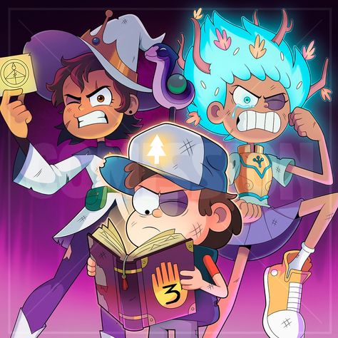 Gravity Falls Crossover, Fall Owl, Gravity Falls Funny, Disney Crossover, Disney Crossovers, Images Kawaii, Gravity Falls Art, Owl Family, Fandom Crossover