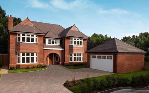 Barn House Conversion, Redrow Homes, Modern Bungalow Exterior, Big Mansions, Exterior House Remodel, Victorian Terrace House, Brick Cladding, Bedroom Decor For Teen Girls, House Extension Design