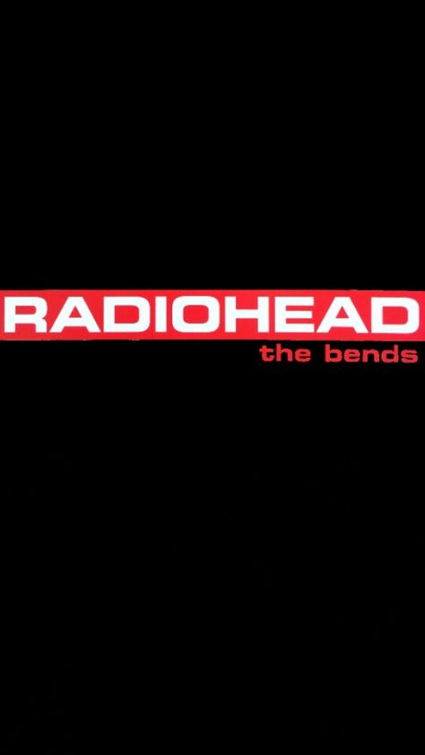 The Bends Wallpaper, Red Band Posters, The Bends Radiohead, Radiohead Logo, Radiohead Poster, Radiohead The Bends, Scrapbook Prints, Custom Jeans Diy, The Bends