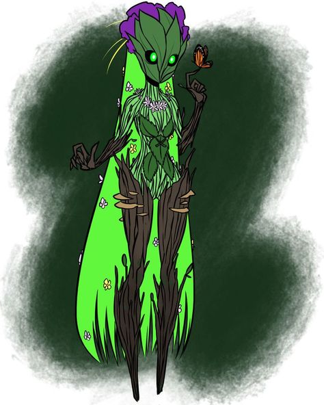 Warframe Oc, Plant Oc, Forest Monsters, Plant Creature, Plant Monsters, Plant Monster, Dragon Rpg, Cool Monsters, Fantasy Races