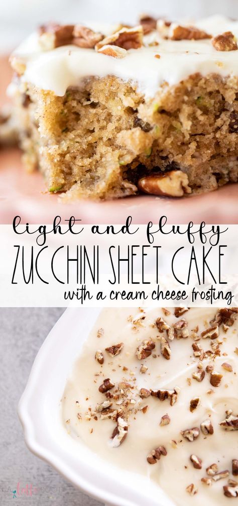 Zucchini Spice Cake With Cream Cheese Frosting, Easy Zucchini Cake Recipes, Zucchini Muffins With Cream Cheese Icing, Zucchini Cake With Applesauce, One Bowl Zucchini Cake, Zucchini Bread Cream Cheese Frosting, Sour Cream Zucchini Cake, White Zucchini Cake, Small Batch Zucchini Cake