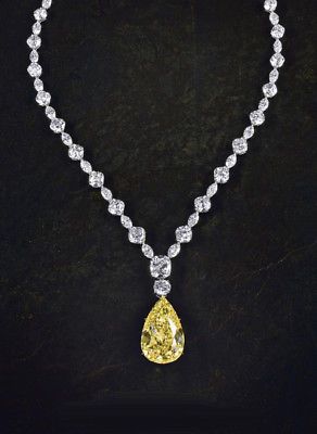 925-Sterling-Silver-Cz-Necklace-Yellow-Pear-White-Marquise-Cushion-New-Niki-Gems Chatila Jewelry, Yellow Diamond Necklace, Diamond Necklace Designs, High Jewellery, Yellow Jewelry, Diamond Jewelry Necklace, Bangles Jewelry Designs, Diamond Jewelry Designs, Cz Necklace